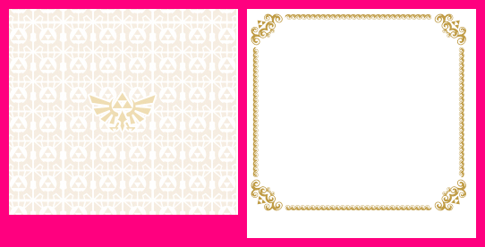 Bronze Glitter - The Legend of Zelda (Pattern)