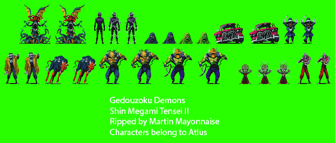 Shin Megami Tensei II (JPN) - Gedouzoku