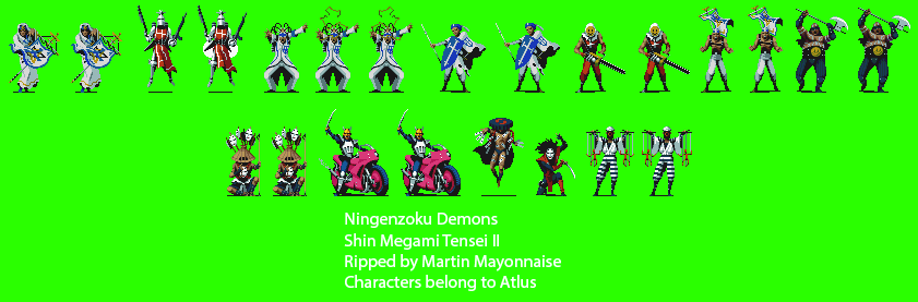 Shin Megami Tensei II (JPN) - Ningenzoku