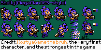 Brawl Stars Customs - Shelly (Mega Man NES-Style)
