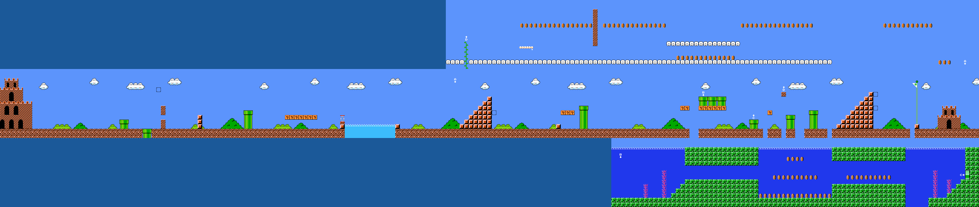 Super Mario Bros. 2 / The Lost Levels (JPN) - World 4-1