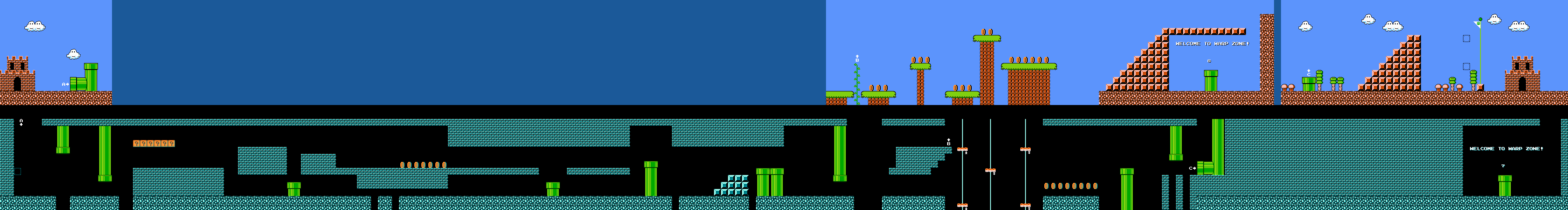 Super Mario Bros. 2 / The Lost Levels (JPN) - World 5-2