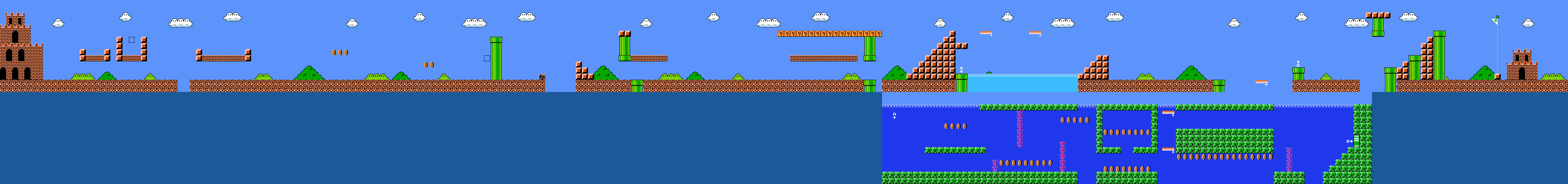 Super Mario Bros. 2 / The Lost Levels (JPN) - World 6-1