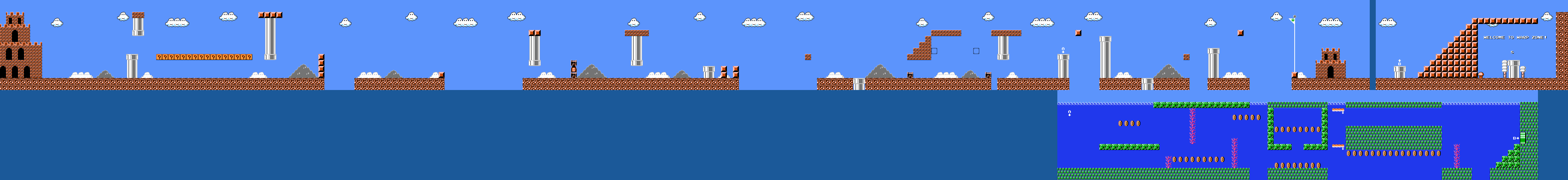 Super Mario Bros. 2 / The Lost Levels (JPN) - World 8-1
