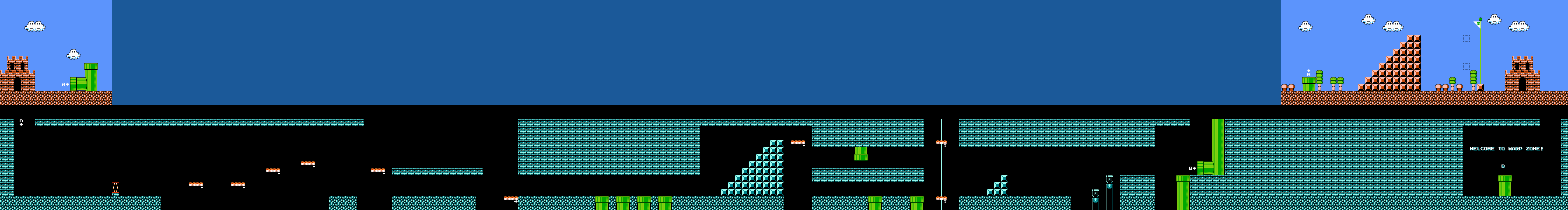 Super Mario Bros. 2 / The Lost Levels (JPN) - World A-2