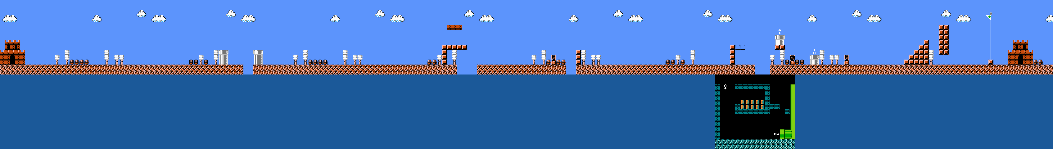 All Night Nippon Super Mario Bros. (JPN) - World 5-1