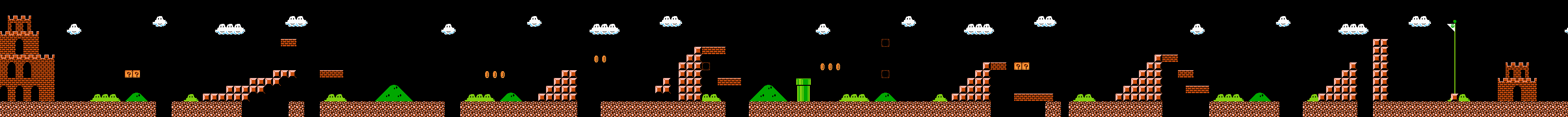 All Night Nippon Super Mario Bros. (JPN) - World 6-1