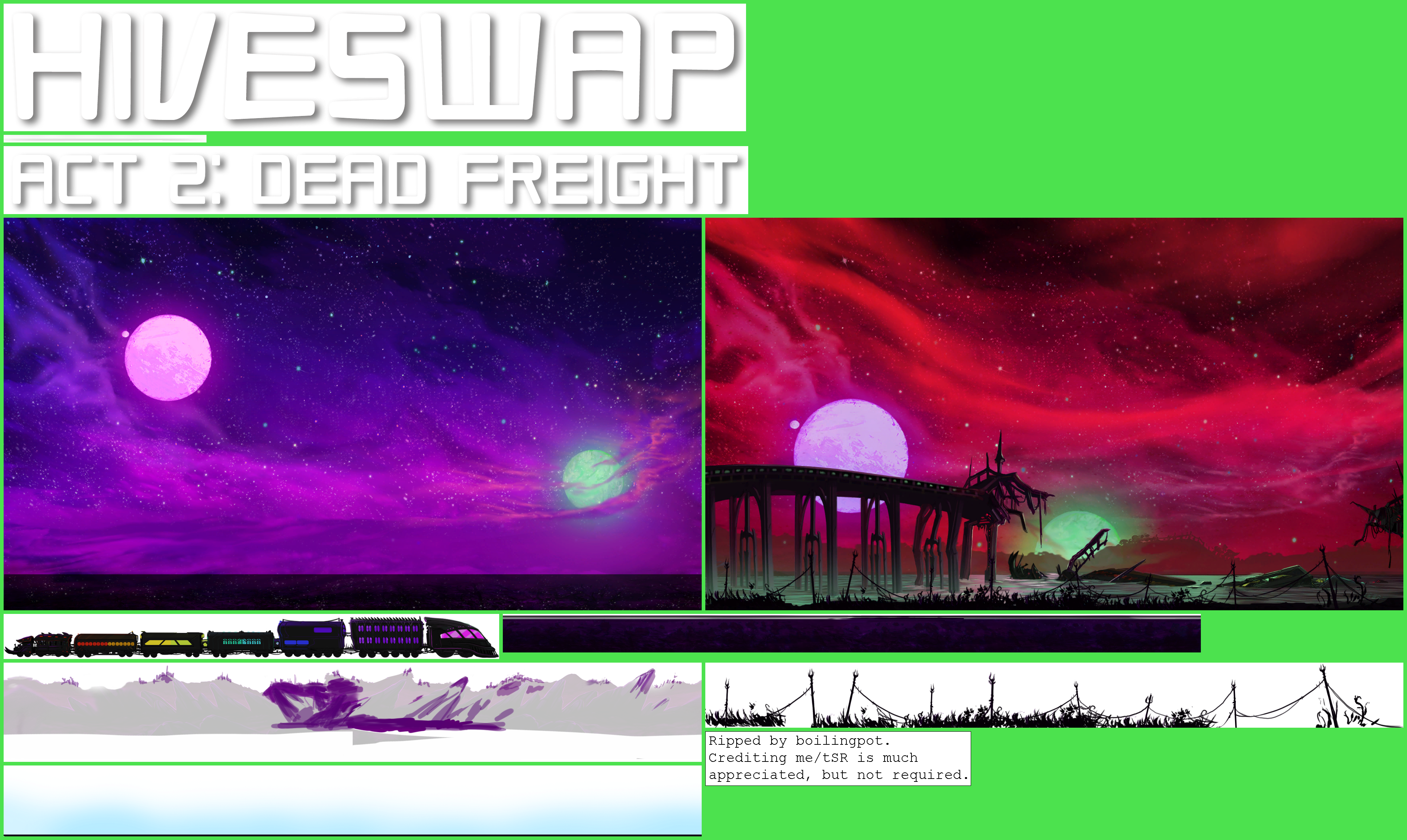 HIVESWAP: ACT 2 - Title Screen