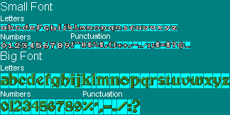Heretic - Fonts