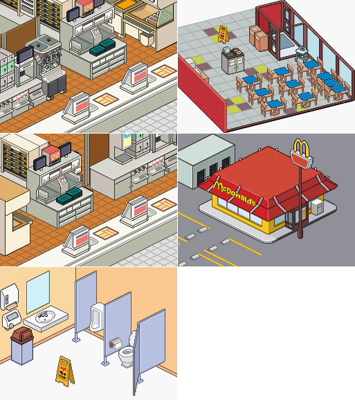 McDonald's eCrew Development Program (JPN) - Store Areas