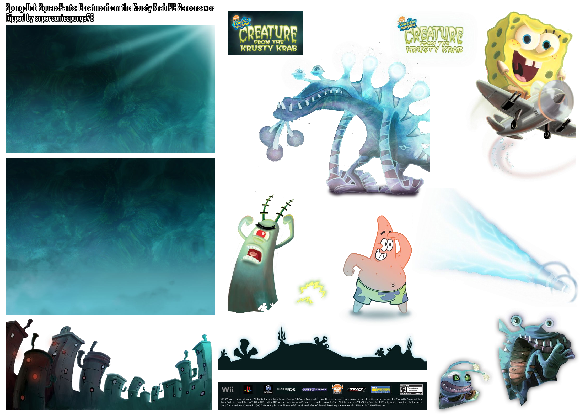 SpongeBob SquarePants: Creature from The Krusty Krab - PC Screensaver