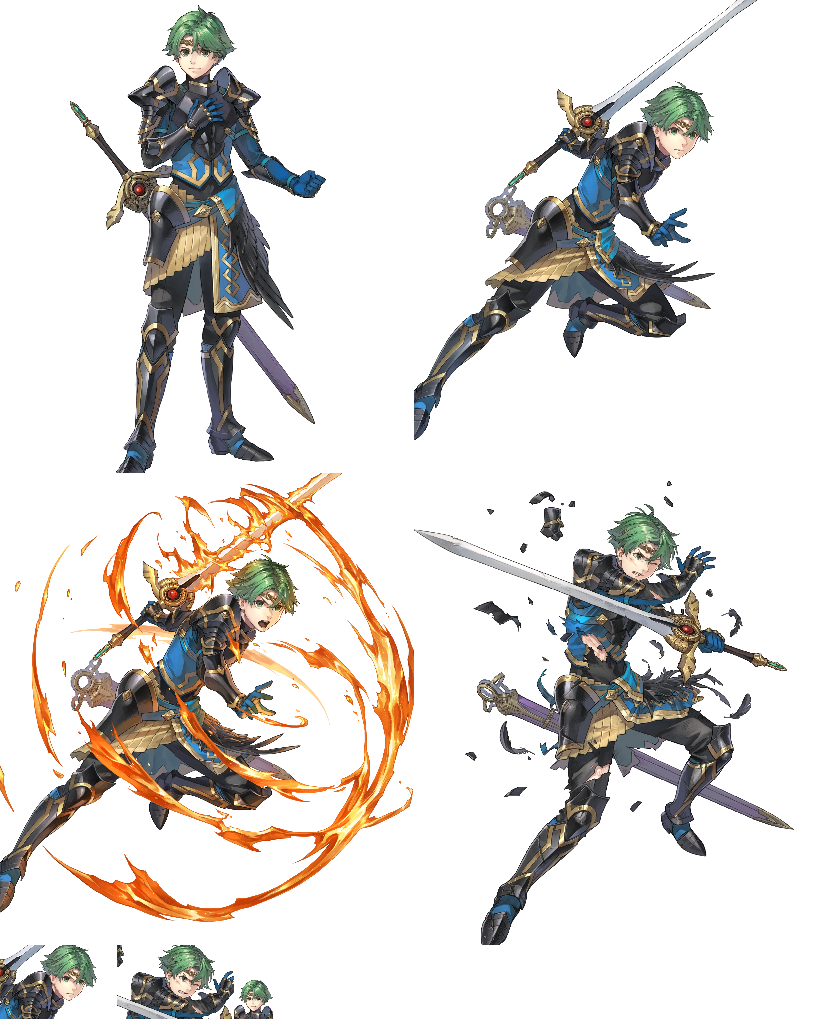 Fire Emblem: Heroes - Alm (Resplendent)