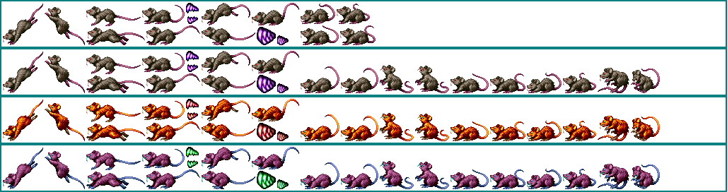 Last Cloudia - Rat Enemies