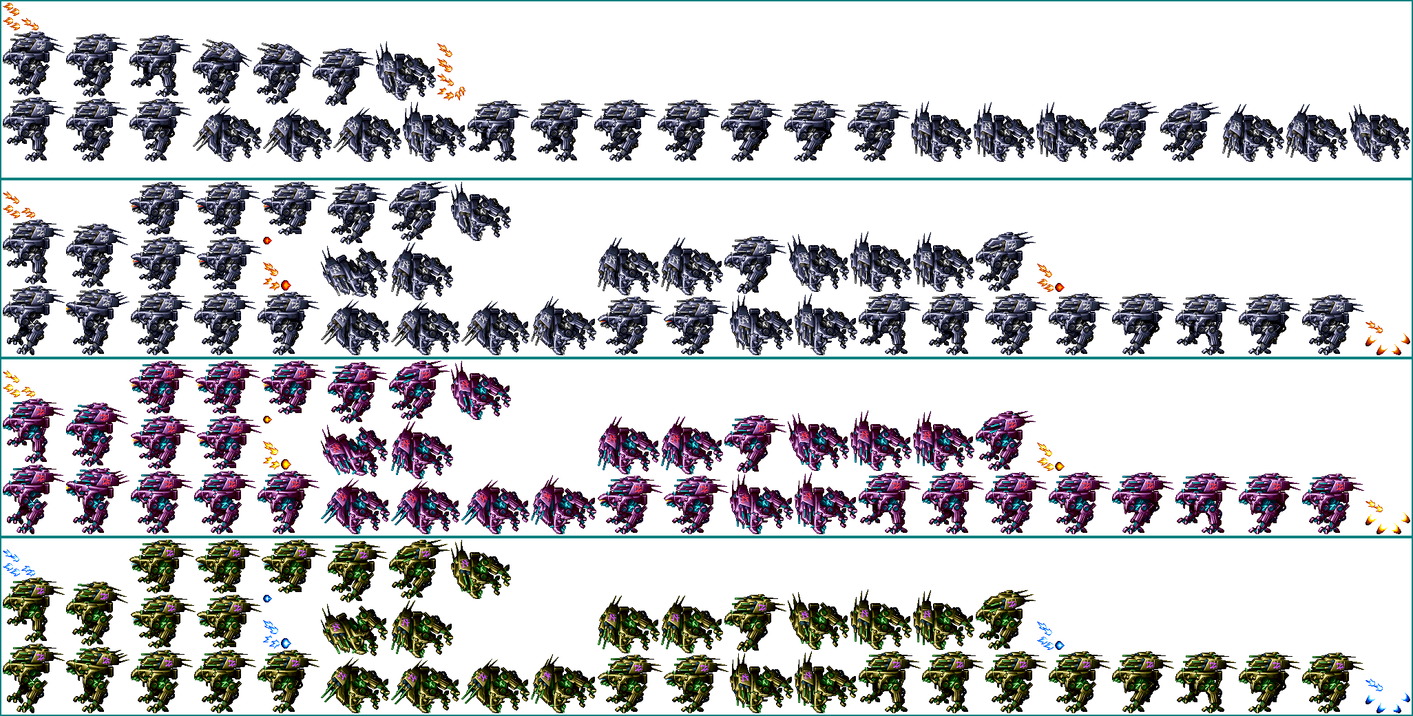 Last Cloudia - Bipedal Machine Enemies