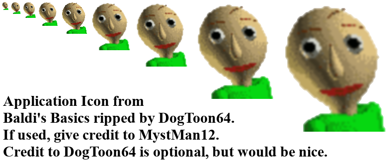 Baldi's Basics in Education and Learning - Application Icon