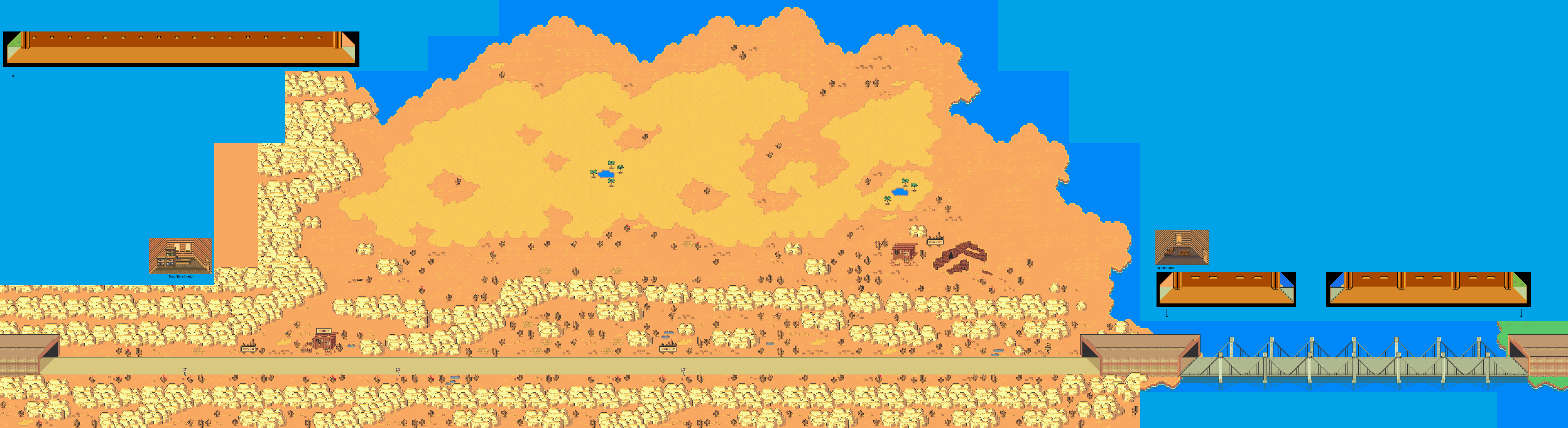 Dusty Dunes Desert