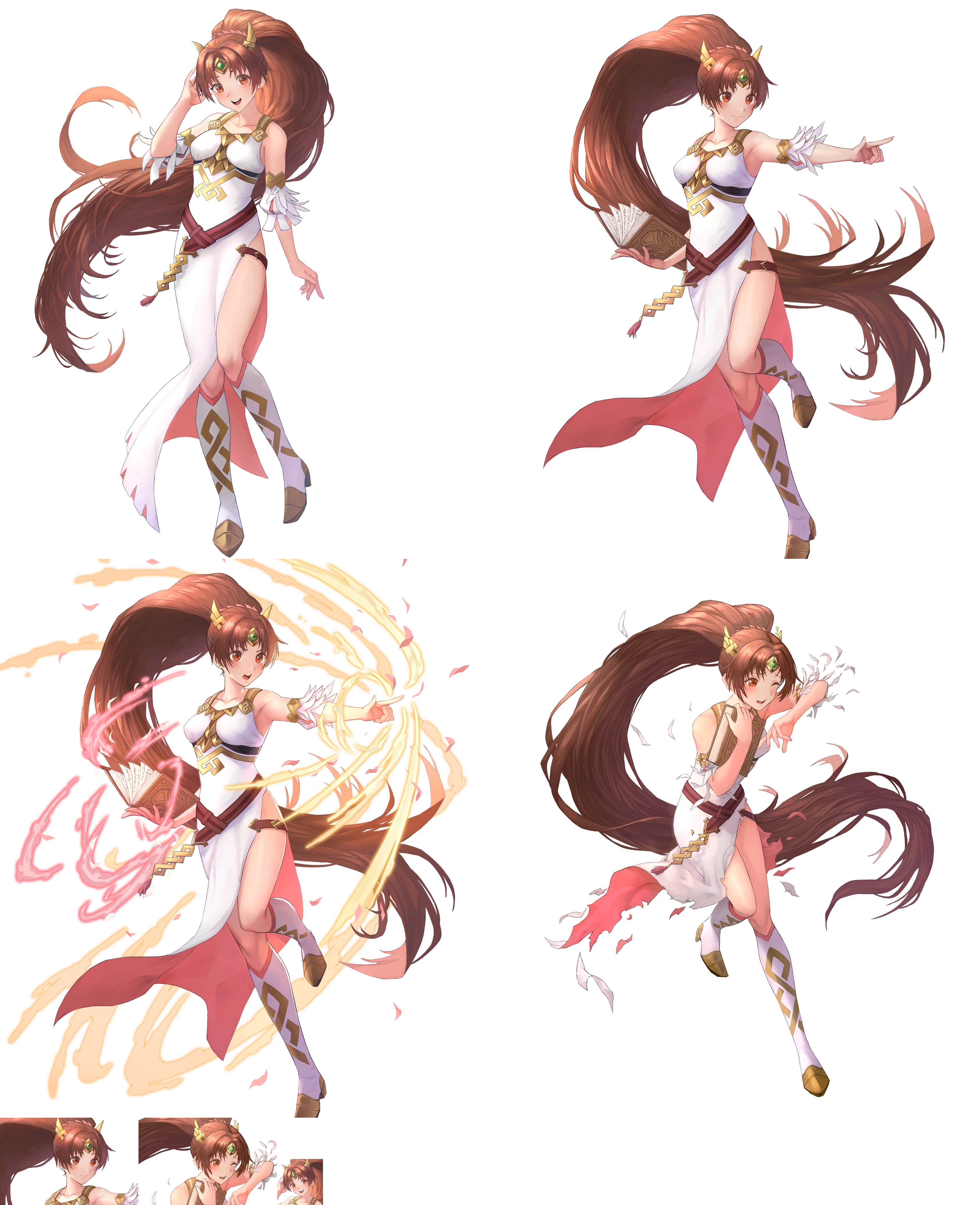 Fire Emblem: Heroes - Linde (Resplendent)