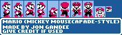 Mario (Mickey Mousecapade-Style)