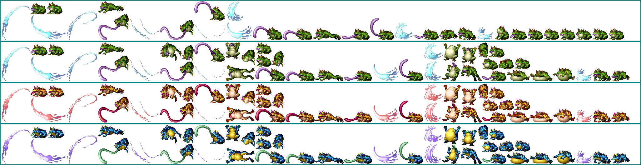 Last Cloudia - Toad Enemies