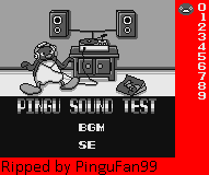 Pingu: Sekai de Ichiban Genki na Penguin (JPN) - Sound Test