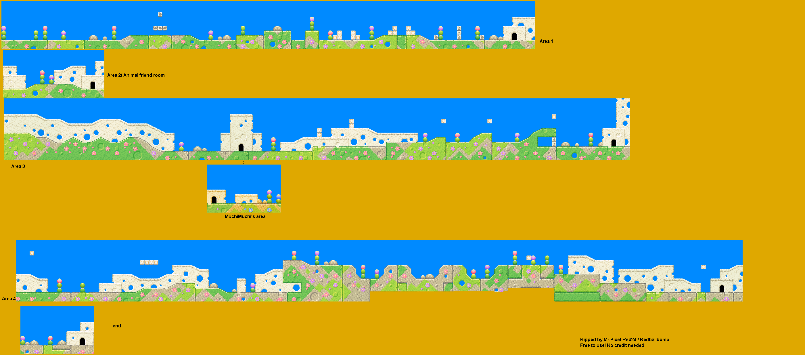 Kirby's Dream Land 3 - Grass Land 2