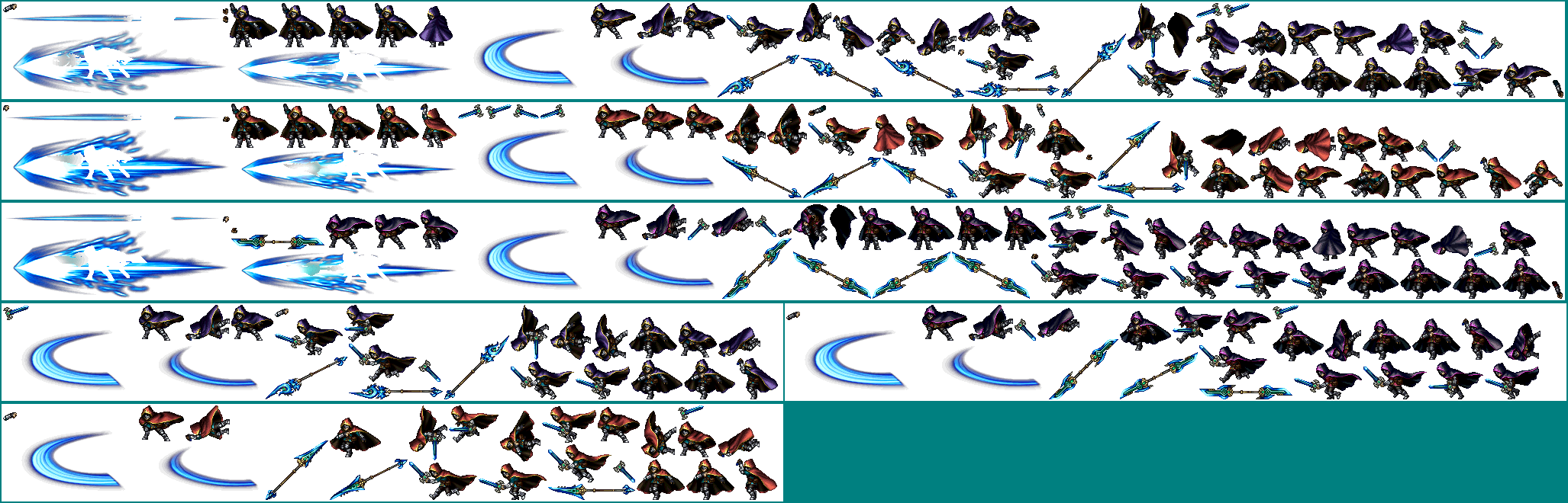 Last Cloudia - Humanoid (Sword & Spear) Enemies