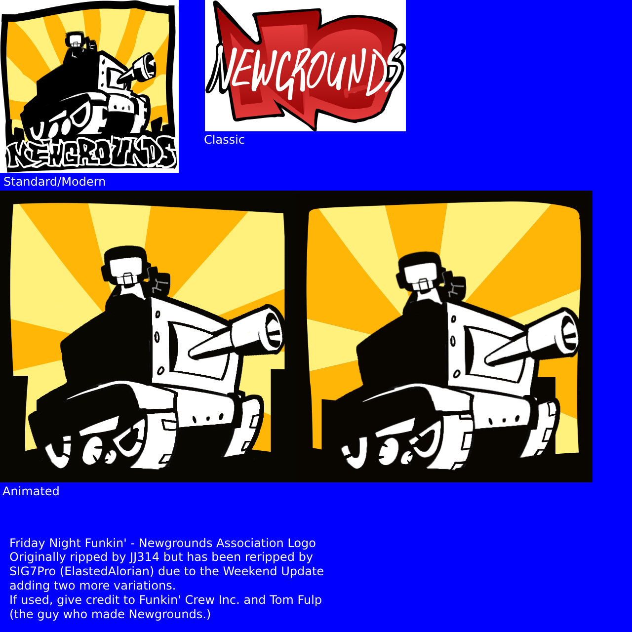 Friday Night Funkin' - Newgrounds Logo