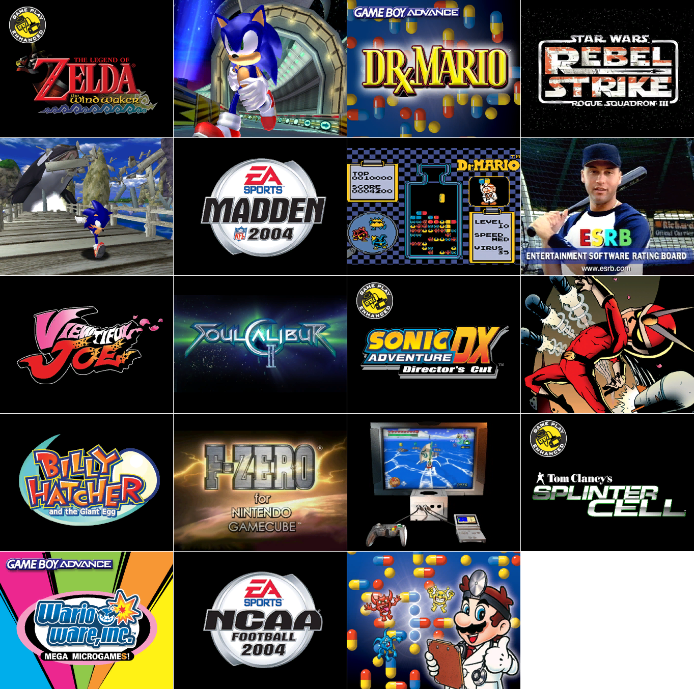 GameCube GameCube Preview Disc Item Previews The Spriters Resource