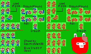 Mario (Terminal Montage-Style)