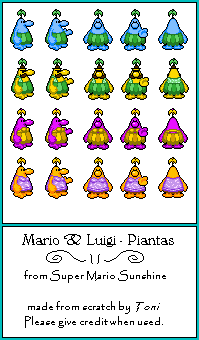 Piantas (Superstar Saga-Style)