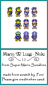 Nokis (Superstar Saga-Style)