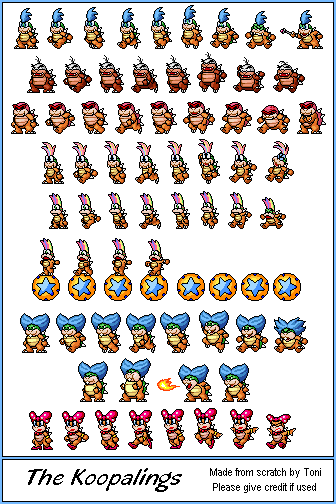 Mario Customs - The Koopalings