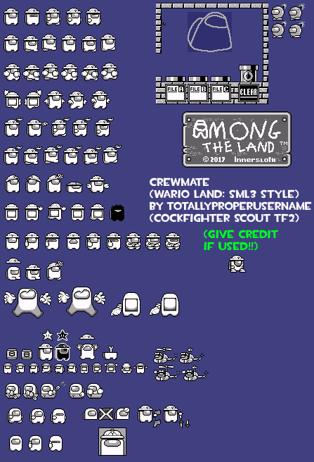 Crewmate (Wario Land: SML3-Style)