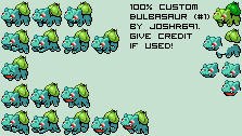 Pokémon Generation 1 Customs - #001 Bulbasaur