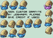 Pokémon Generation 1 Customs - #138 Omanyte