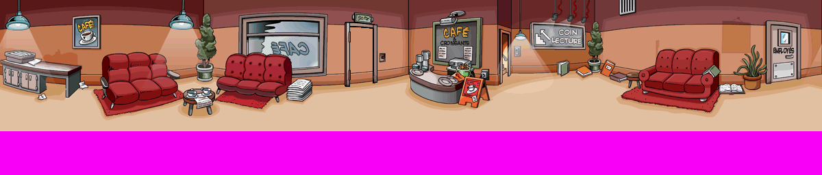 Club Penguin: Elite Penguin Force - Coffee Shop