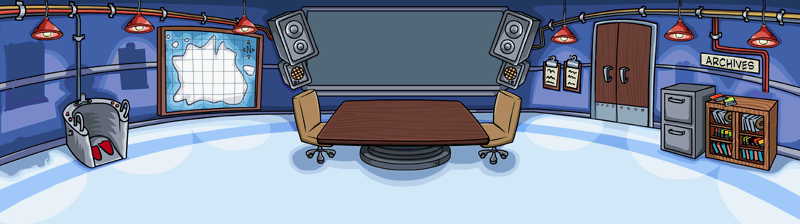 Club Penguin: Elite Penguin Force - Command Room