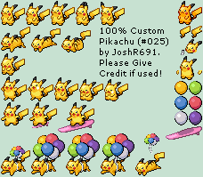 Pokémon Generation 1 Customs - #025 Pikachu