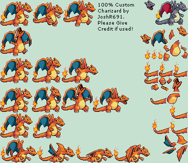 Pokémon Generation 1 Customs - #006 Charizard