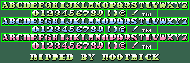 Terranigma - Credits Font