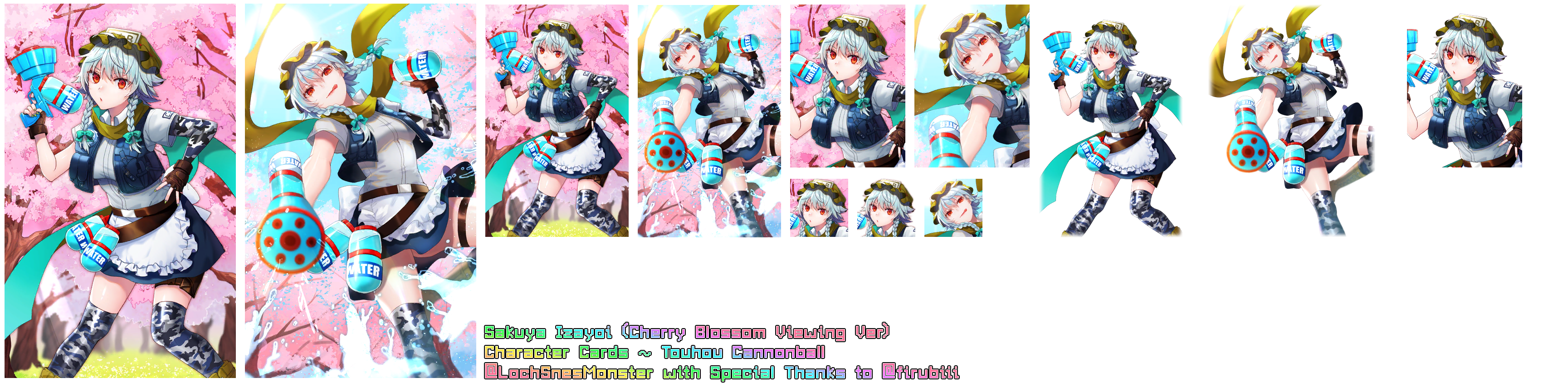 Touhou Cannonball - Sakuya Izayoi (Cherry Blossom Viewing Ver.)
