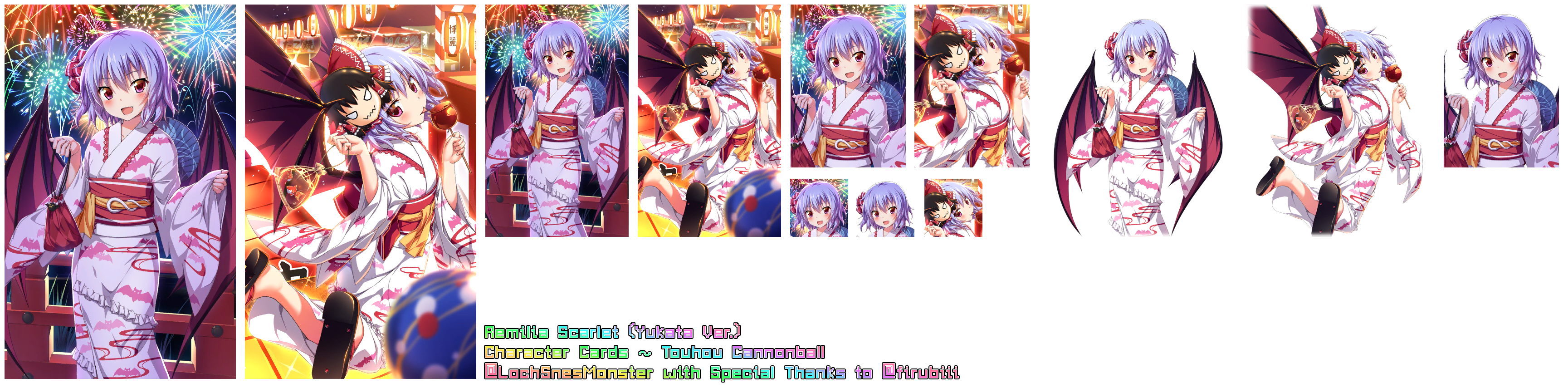 Touhou Cannonball - Remilia Scarlet (Yukata Ver.)