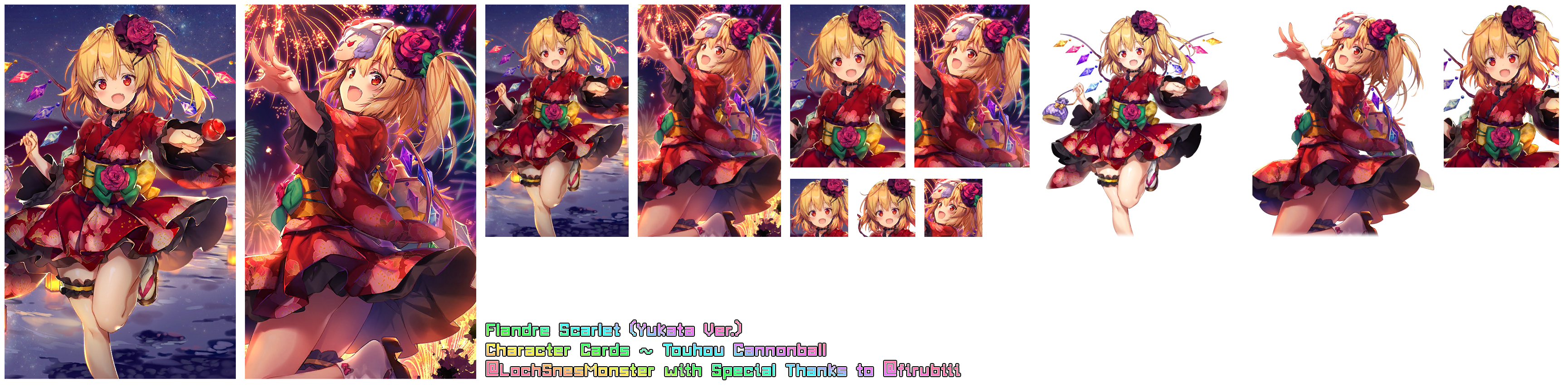 Touhou Cannonball - Flandre Scarlet (Yukata Ver.)