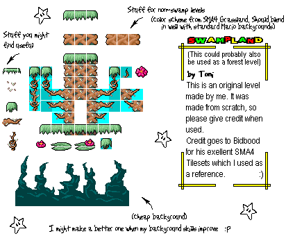 Mario Customs - Swamp Land