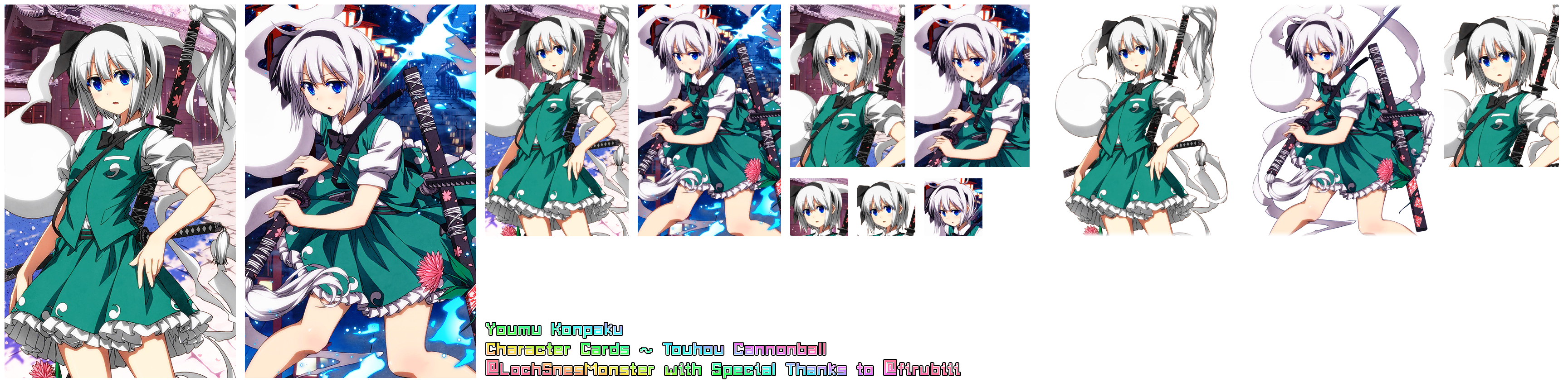 Touhou Cannonball - Youmu Konpaku