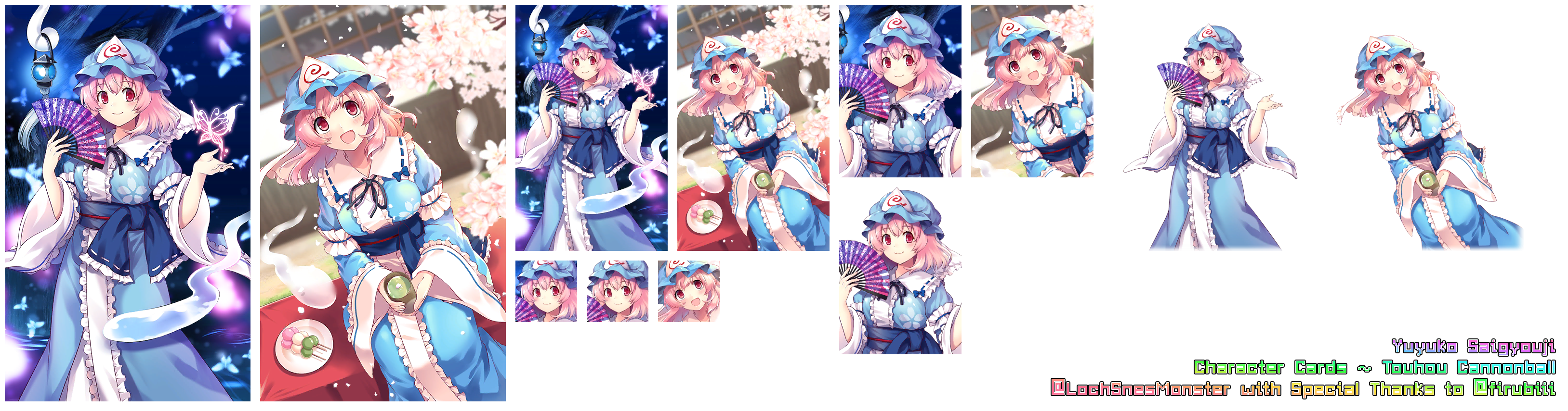 Touhou Cannonball - Yuyuko Saigyouji