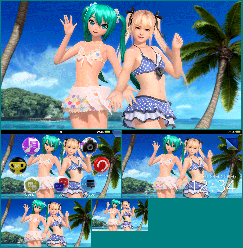 Project Diva X × Dead or Alive Xtreme 3