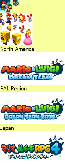 Mario & Luigi: Dream Team - HOME Menu Icon