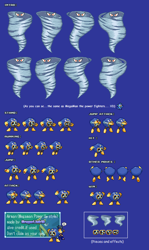 Mega Man Customs - Air Man (MMPU)