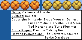 Cadence of Hyrule: Crypt of the NecroDancer Featuring The Legend of Zelda - Boulder